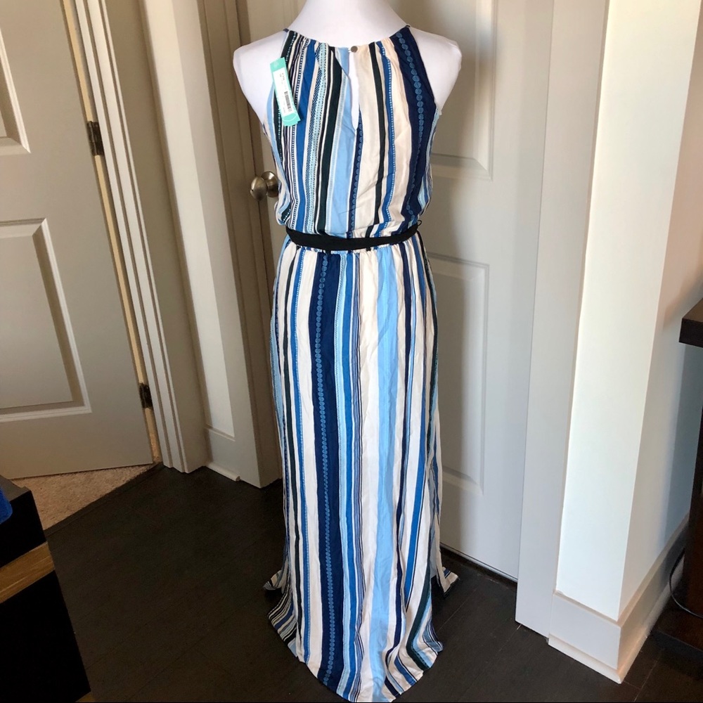 ⭐️NWT⭐️ Verse Blue, White & Black Stripe Maxi - XS - Picture 3 of 7